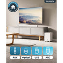 Majority K2 Soundbar -kaiutin & subwoofer 150W valkoinen