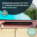 Majority Snowdon II Soundbar -kaiutin 120W