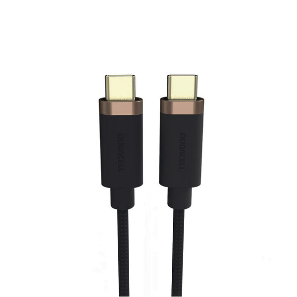 Duracell Premium USB-C to USB-C -latauskaapeli 1m (2 väriä)