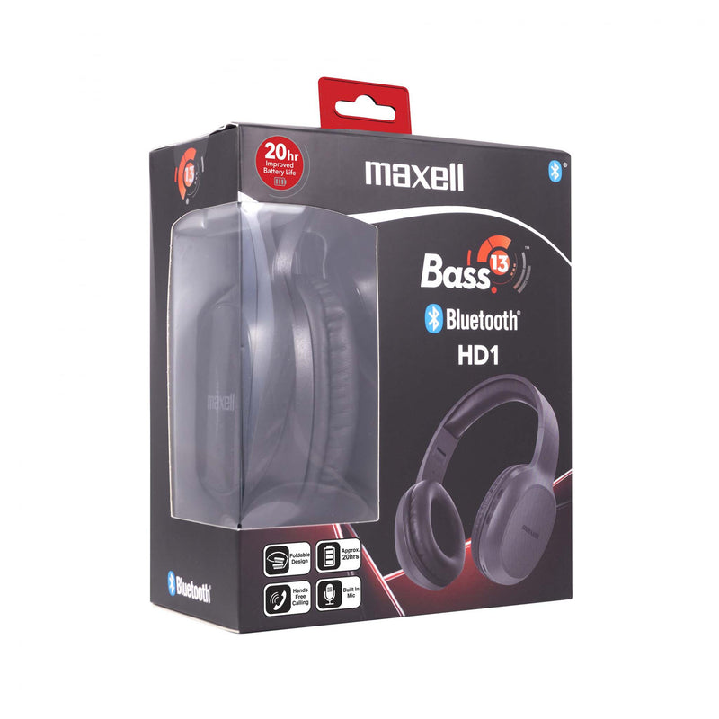 Maxell Bass13 Bluetooth-sankakuulokkeet (2 värivaihtoehtoa)