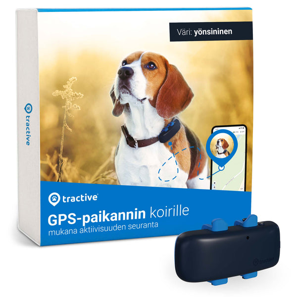 Tractive GPS-paikannin koiralle (3 värivaihtoehtoa)