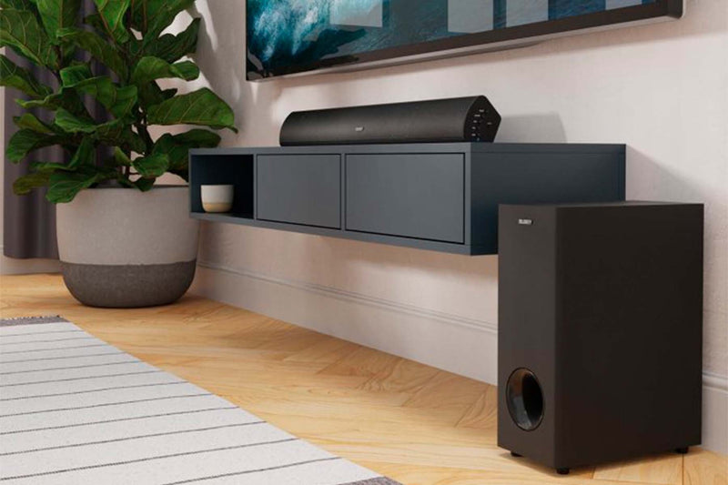 Soundbar tuo lisää syvyyttä ja voimaa television normaaliin ääneen