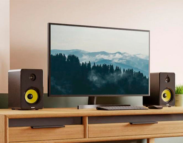 Majority D40X on tyylikäs valinta television tai tietokoneen kaiuttimiksi