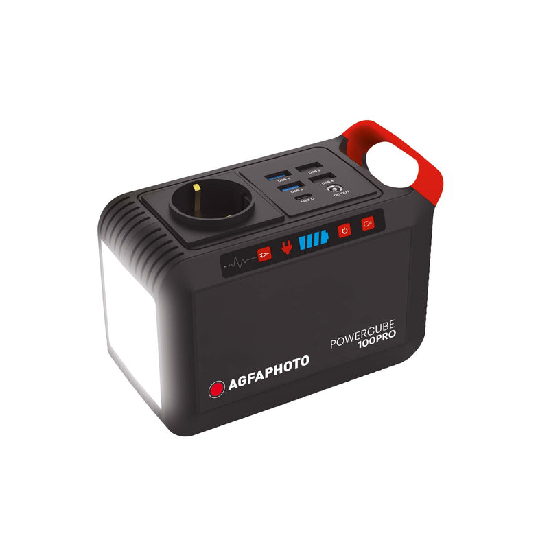 AgfaPhoto Powercube 100 Pro varavirtalähde ResMed AirSense 10 sarjan CPAP-laitteille