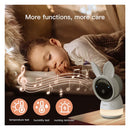 Arenti AInanny - itkuhälytin kameralla ja LCD-näytöllä 2K 3MP UHD