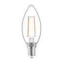 Avide LED Filament kynttilälamppu E14 2,5W 250lm 2700K (10 kpl säästöpakkaus)