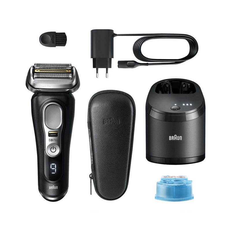 Braun Series 9 Pro -partakone puhdistusasemalla 9460cc