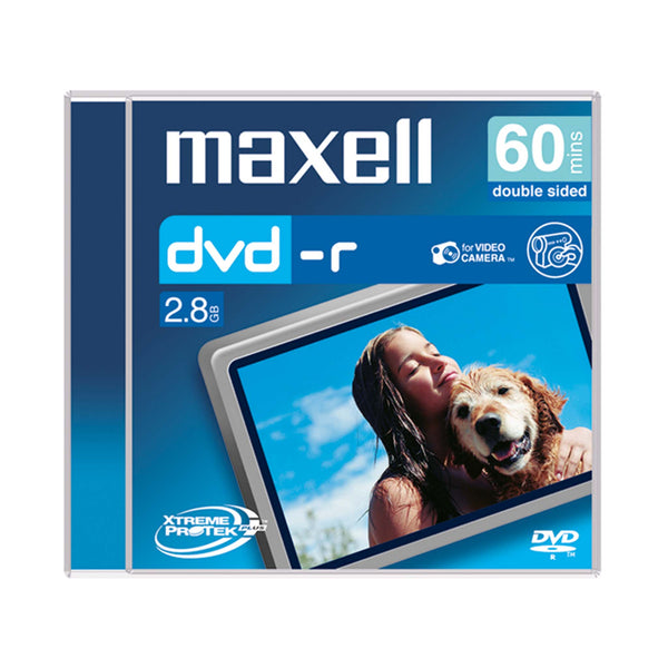 Maxell DVD-R -levy 8cm 2.8GB videokameraan 60min