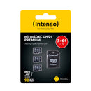 Intenso-3x64GB-MicroSD-muistikortti-ja-SD-adapteri