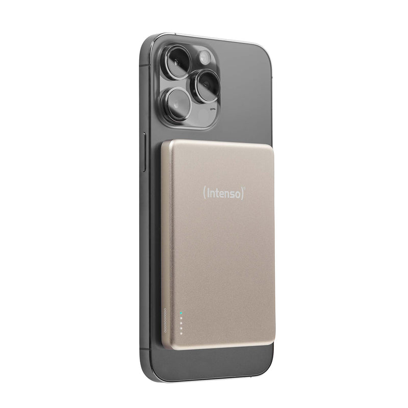 Intenso-MagSafe-Powerbank-5000mAh-varavirtalahde-Champagne-1