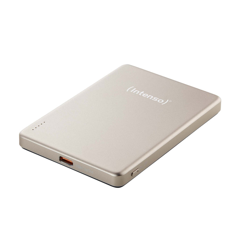 Intenso-MagSafe-Powerbank-5000mAh-varavirtalahde-Champagne