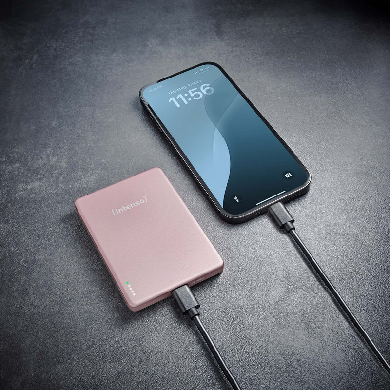 Intenso-MagSafe-Powerbank-5000mAh-varavirtalahde-Rose-7