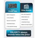 Majority Orwell Valo - Ladattava FM-radio Bluetoothilla