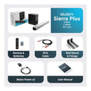 Majority Sierra Plus Dolby Atmos Soundbar -kaiutin & subwoofer 400W