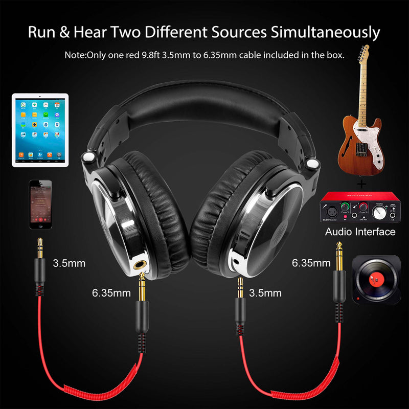 OneOdio-Studio-Pro-10-langalliset-DJ-kuulokkeet-musta-1