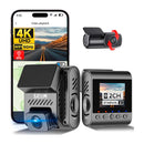 SJCAM M60 kojelautakamera 4K + takakamera