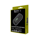 Sandberg matkaradio paristoilla FM