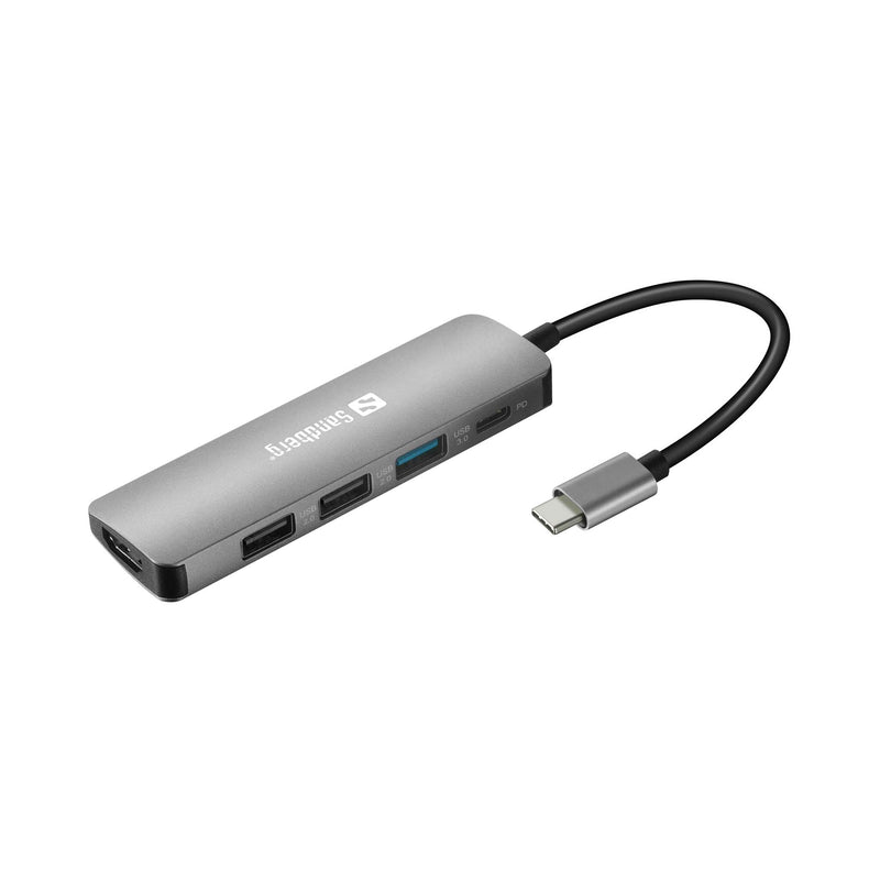 Sandberg-USB-C-telakka-kannettavalle-tietokoneelle-PD-100W