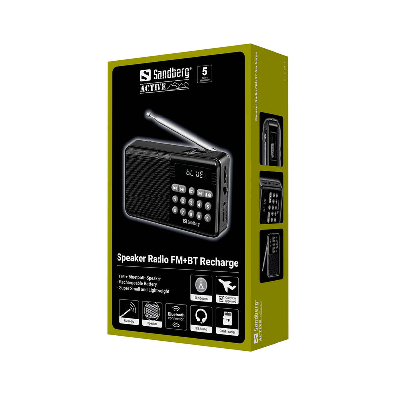 Sandberg-ladattava-FM-radio-Bluetoothilla-3