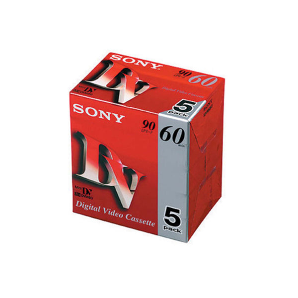 Sony-60-min-MiniDV-kasetti-monipakkaus