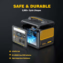 VTOMAN Jump 600W -virtapankki + 110W-aurinkopaneeli
