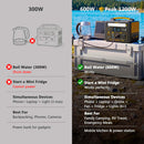 VTOMAN Jump 600W Powerstation -kannettava virtapankki
