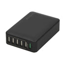 6-paikkainen-multi-port-USB-seinalaturi-musta