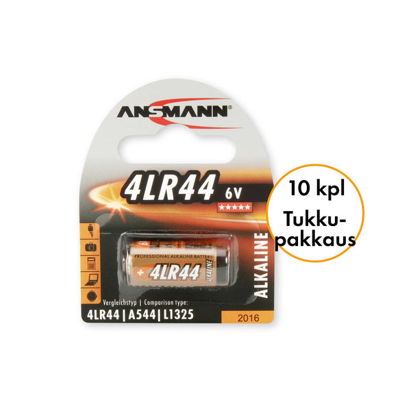 Ansmann4LR44-paristo10kpl-tukkupakkaus