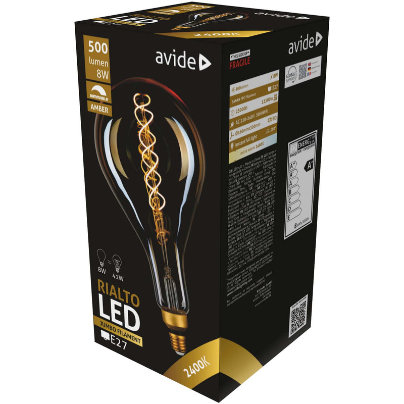 Avide-rialto-jumbo-E27-8W-filament-1