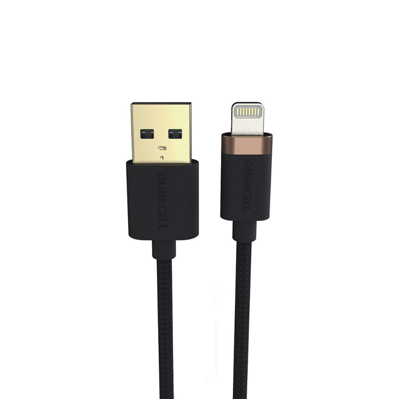Duracell Premium USB-A to Lightning-latauskaapeli 1m (iPhone)