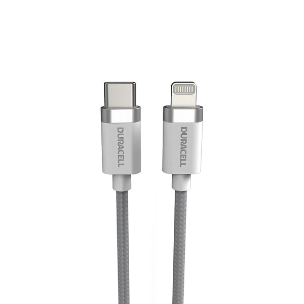 Duracell Premium USB-C to Lightning -latauskaapeli 1m (iPhone)