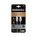 Duracell Premium USB-C to Lightning -latauskaapeli 1m (iPhone)