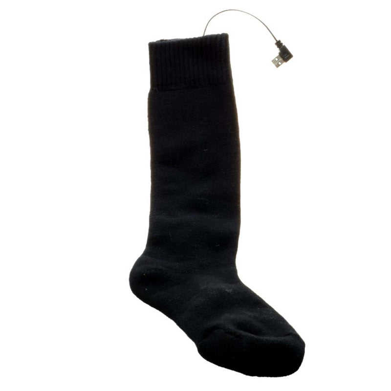 Glovii lämmitettävät sukat kaukosäätimellä, musta