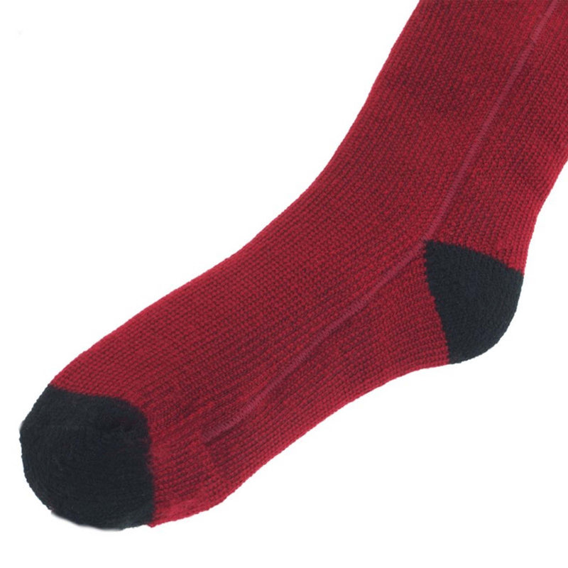 Glovii lämmitettävät sukat kaukosäätimellä, punainen