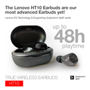 Lenovo HT10 True Wireless-nappikuulokkeet
