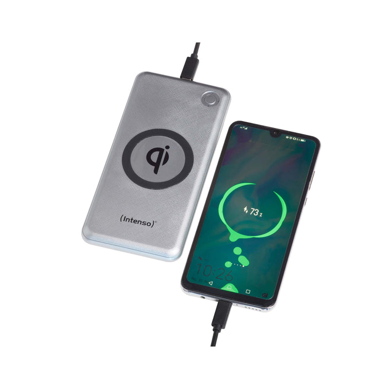 Intenso langaton varavirtalähde WPD10000 Qi Powerbank 10W