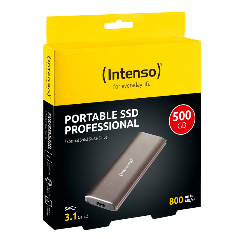 Intenso Professional ulkoinen SSD-kovalevy 500GB