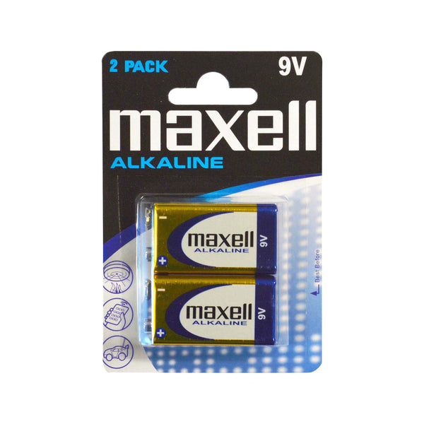 Maxell 9V palovaroitinparisto 2-pack