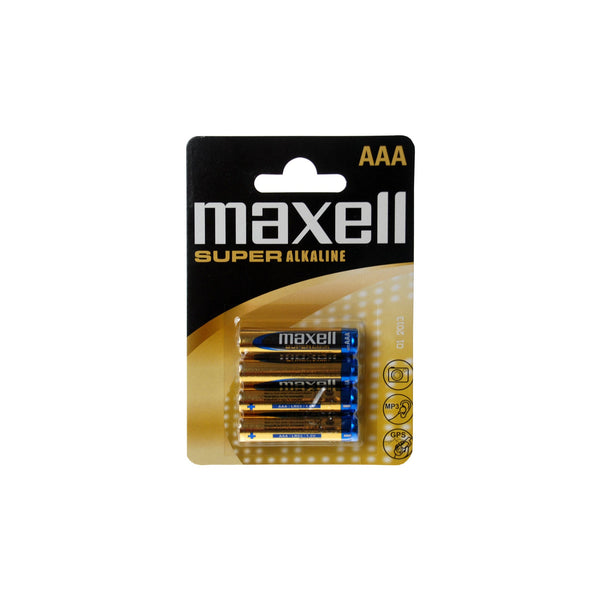 Maxell Super Alkaline AAA-paristo 4 kpl