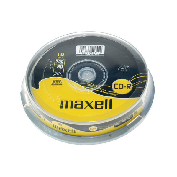 Maxell CD-R -levy 52X 80min (10 kpl)