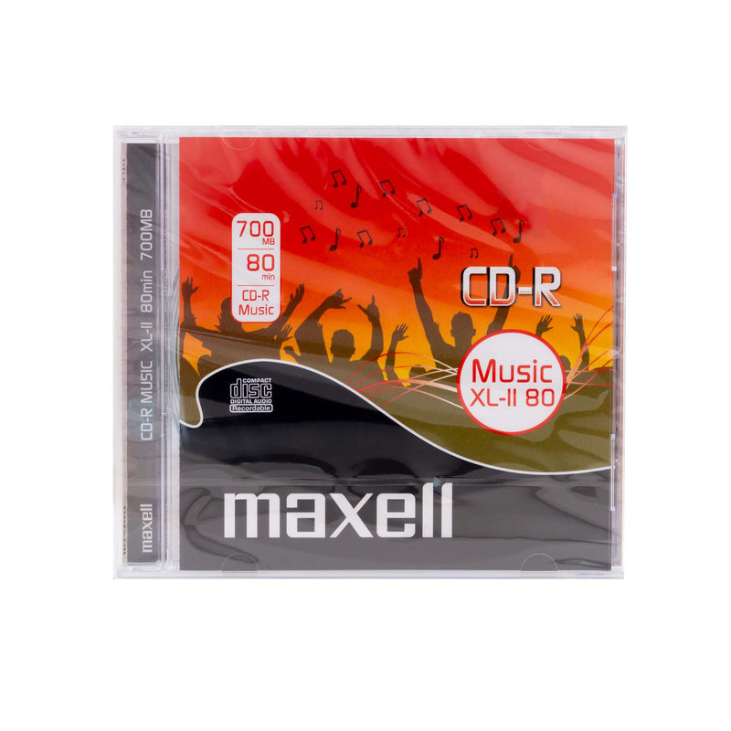 Maxell CD-R Music Pro 80min kotelossa (10 kpl)