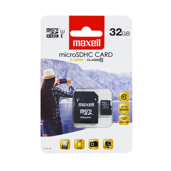 Maxell microSDHC 32GB Class 10 -muistikortti