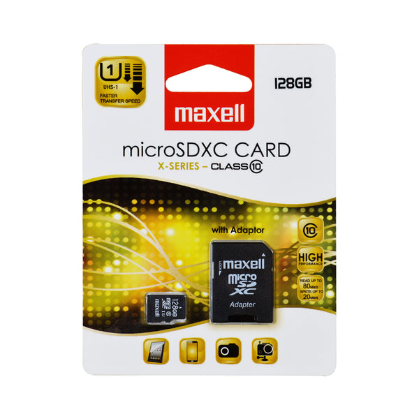 Maxell microSDXC 128GB Class 10 -muistikortti