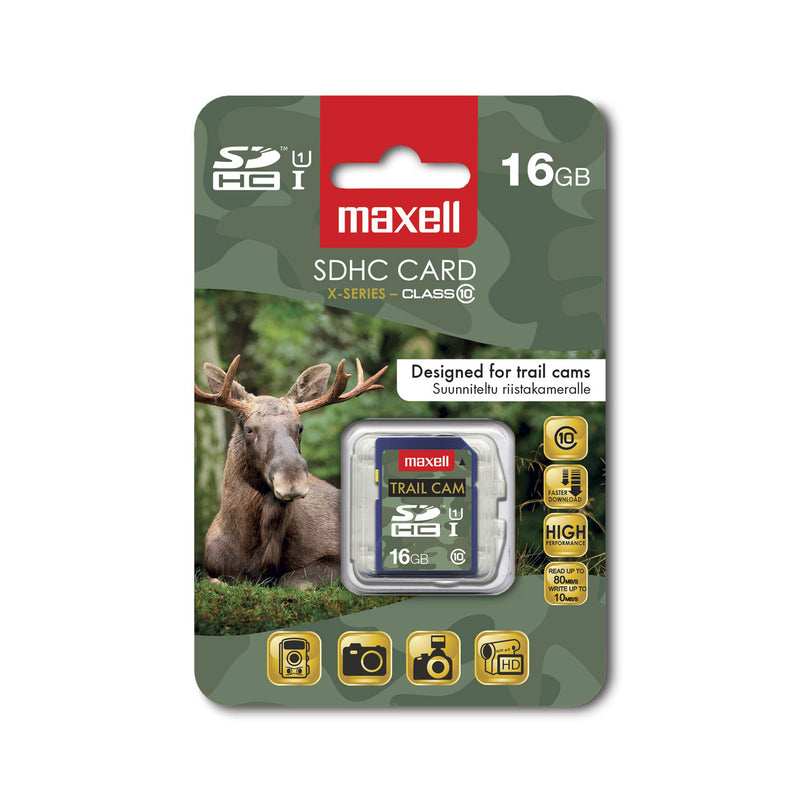 Maxell riistakamera SDHC 16GB -muistikortti