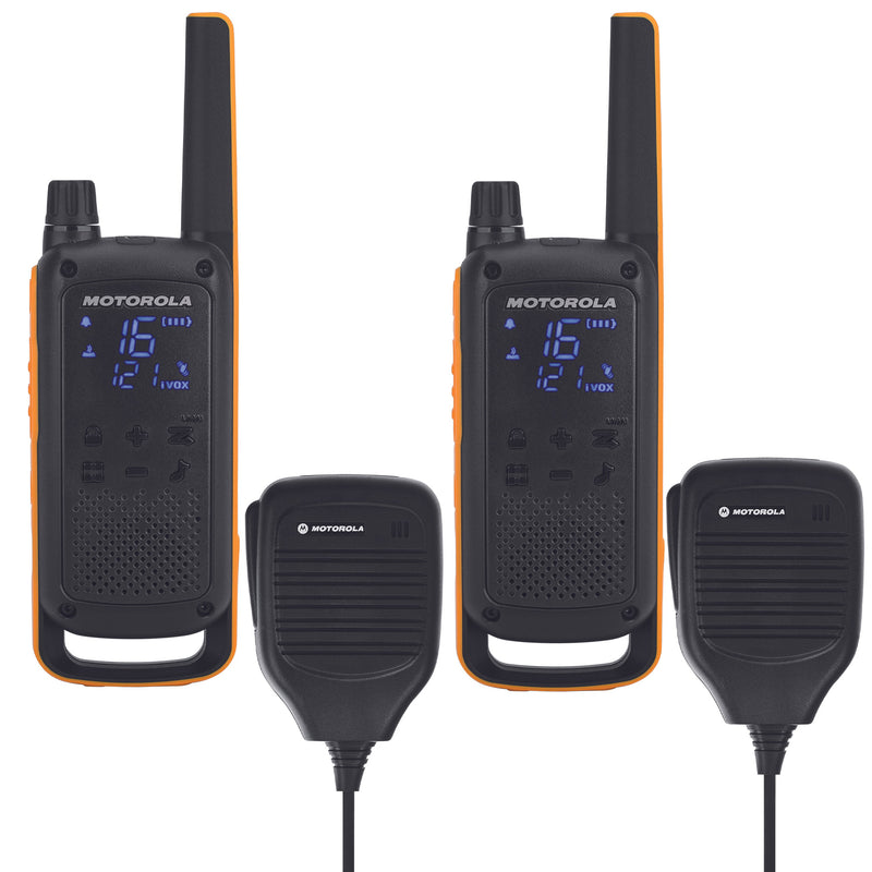 Motorola TALKABOUT T82 Extreme -radiopuhelinsetti RSM-mikrofoneilla (2 kpl)