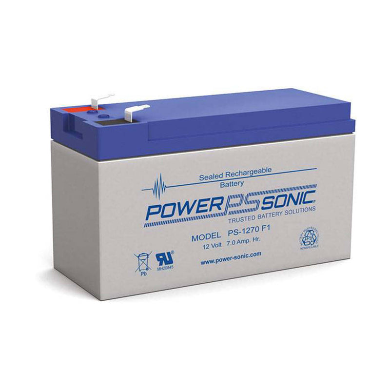 Power-Sonic-12V-7.0Ah-suljettu-VRLA-lyijyakku-PS-1270