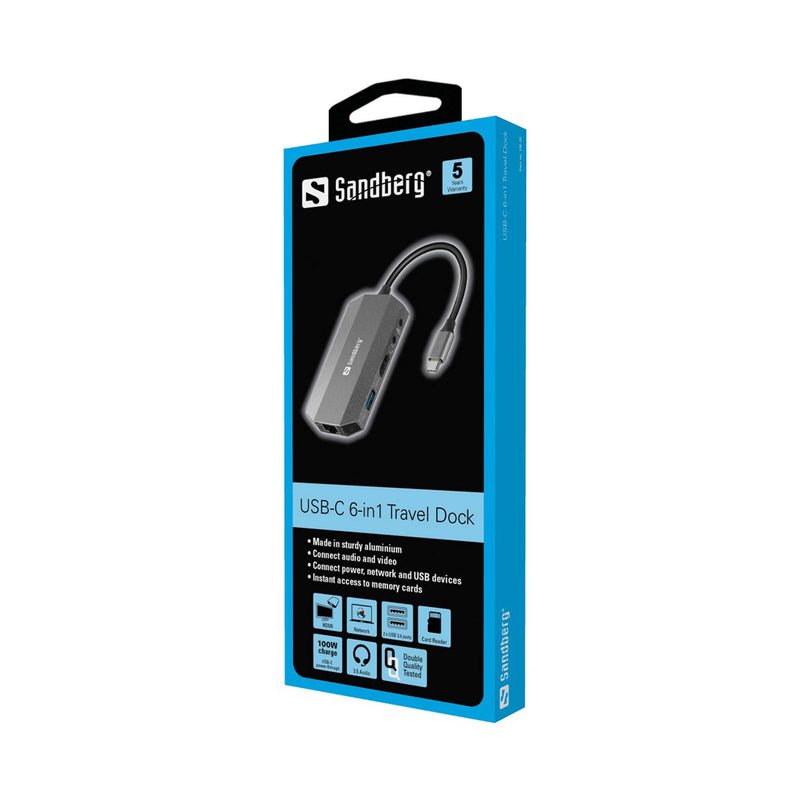 Sandberg-USB-C-telakka-kannettavalle-tietokoneelle-6-in-1-1