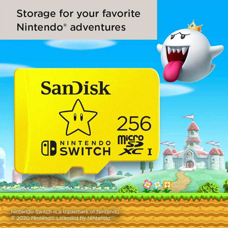 Sandisk-MicroSDXC-256gb-Nintendo-Switchille-3