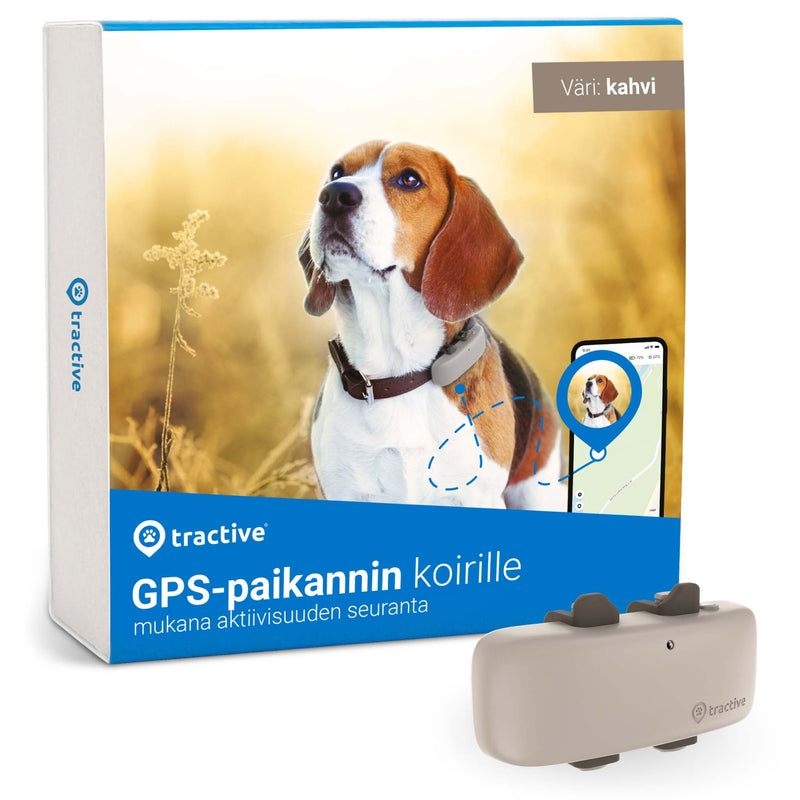 Tractive GPS-paikannin koiralle (3 värivaihtoehtoa)