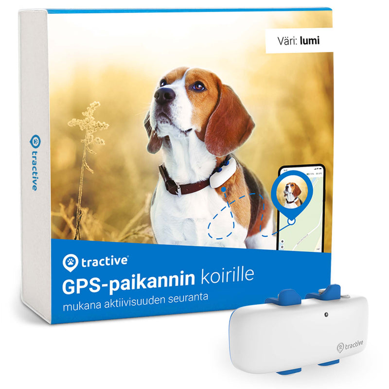 Tractive GPS-paikannin koiralle (3 värivaihtoehtoa)